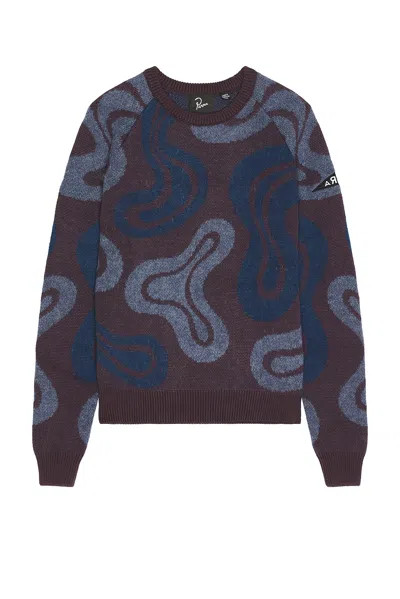 BY PARRA STUPID LAVA LAMP KNITTED PULLOVER
