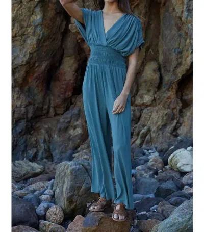 BY TOGETHER ALESSI JUMPSUIT IN BLUE