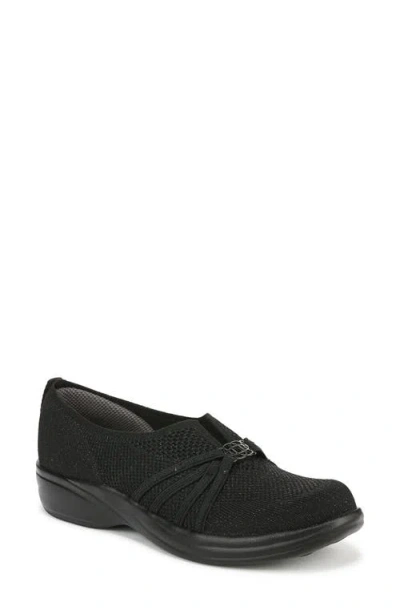 BZEES LIFESTRIDE NICHE KNIT SLIP-ON SNEAKER