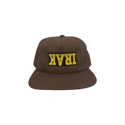 CACTUS JACK BY TRAVIS SCOTT CACTUS JACK BY TRAVIS SCOTT X IRAK NYC LOGO HAT 'BROWN'