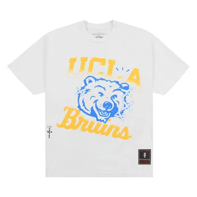 CACTUS JACK BY TRAVIS SCOTT CACTUS JACK BY TRAVIS SCOTT X MITCHELL & NESS UNIVERSITY OF CALIFORNIA, LOS ANGELES HANDDRAWN TEE 'W