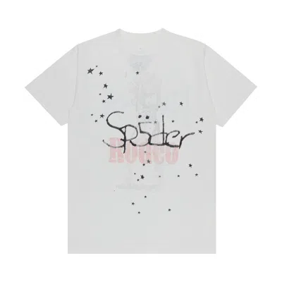 CACTUS JACK BY TRAVIS SCOTT CACTUS JACK BY TRAVIS SCOTT X SP5DER DAYS BEFORE RODEO TEE II 'WHITE'