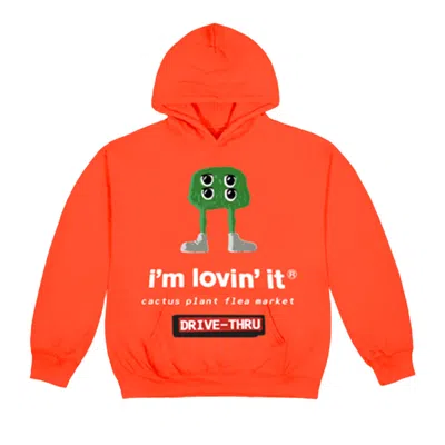 CACTUS PLANT FLEA MARKET CACTUS PLANT FLEA MARKET X MCDONALD'S FRY GUY HOODIE 'BRIGHT ORANGE'