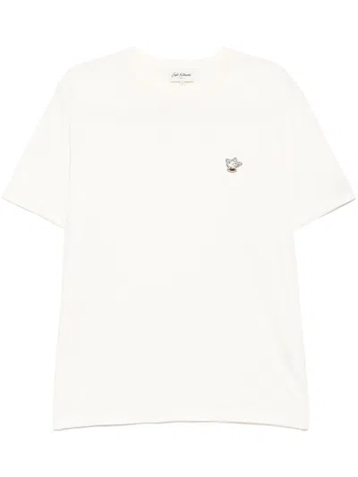 CAFÉ KITSUNÉ BARISTA FOX PATCH RELAXED T-SHIRT