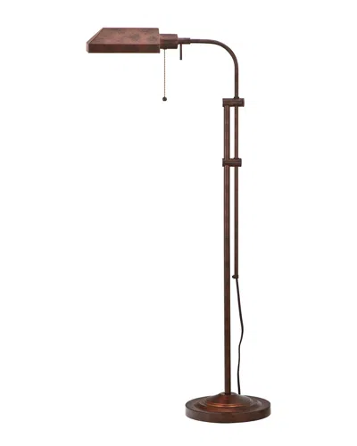 CAL LIGHTING CALIGHTING PHARMACY FLOOR LAMP WITH ADJUSTABLE POLE