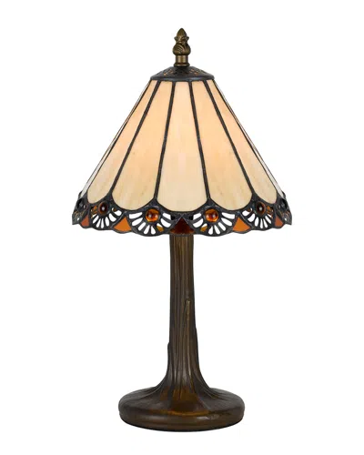 CAL LIGHTING CALIGHTING TIFFANY ACCENT LAMP