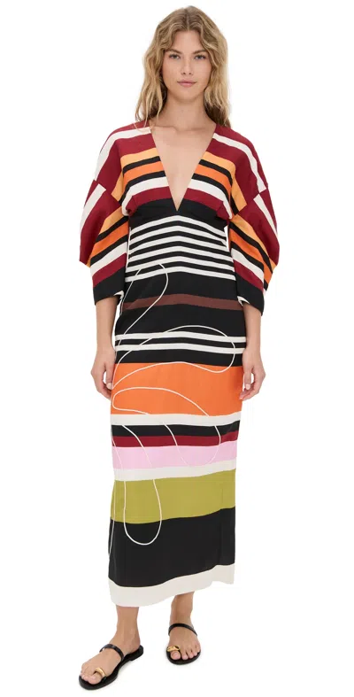 CALA DE LA CRUZ PENINSULA DRESS AGAVEBW