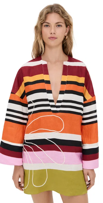 CALA DE LA CRUZ SIENA DRESS AGAVEBW