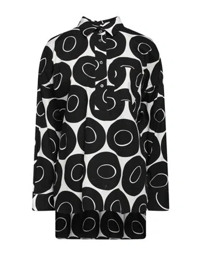 CALIBAN CALIBAN WOMAN SHIRT BLACK SIZE 4 COTTON