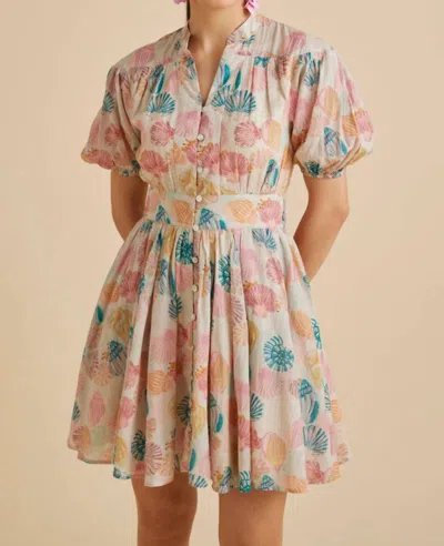 CALLING JUNE PEARL MINI DRESS IN PINK