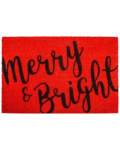 CALLOWAY MILLS CALLOWAY MILLS MERRY & BRIGHT DOORMAT