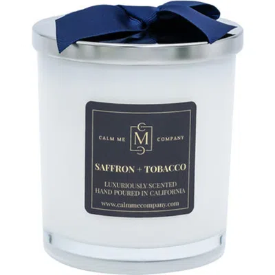 CALM ME CALM ME SAFFRON + TOBACCO CANDLE 340G