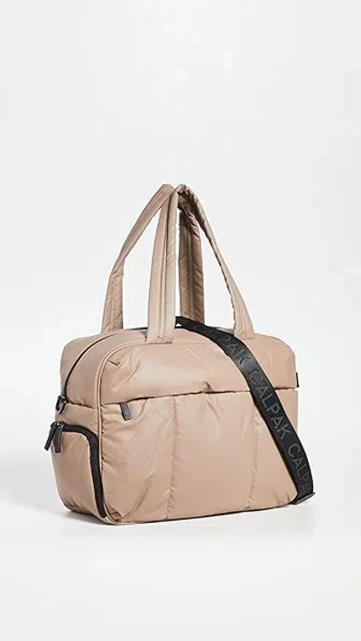 CALPAK LUKA DUFFEL BAG CHOCOLATE