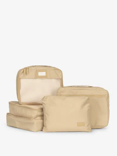CALPAK CALPAK PACKING CUBES SET (5 PIECES) IN OATMEAL