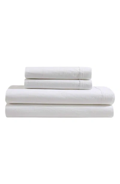 CALVIN KLEIN CALVIN KLEIN 200 THREAD COUNT COTTON PERCALE SHEET SET