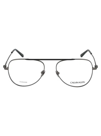 CALVIN KLEIN CALVIN KLEIN BLACK METAL OPTICAL GLASSES