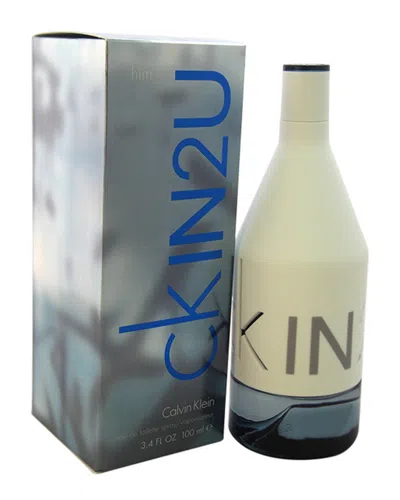 CALVIN KLEIN CALVIN KLEIN CKIN2U MEN'S 3.4OZ EAU DE TOILETTE SPRAY