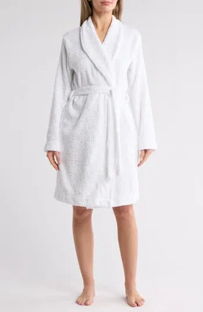 CALVIN KLEIN CALVIN KLEIN DEBOSSED FLUFFY ROBE