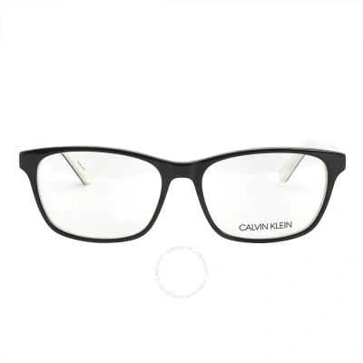 CALVIN KLEIN CALVIN KLEIN DEMO RECTANGULAR LADIES EYEGLASSES CK18515 002 53