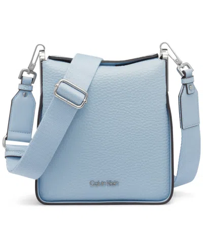 CALVIN KLEIN FAY SMALL ADJUSTABLE CROSSBODY WITH MAGNETIC TOP CLOSURE