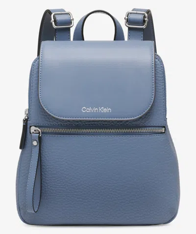CALVIN KLEIN GARNET TRIPLE COMPARTMENT BACKPACK