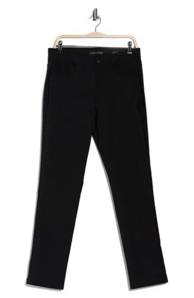 CALVIN KLEIN CALVIN KLEIN HI-STRETCH TECH 5-POCKET SLIM PANTS