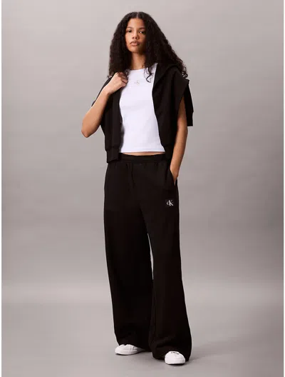 CALVIN KLEIN JEANS EST.1978 CALVIN KLEIN WOMEN'S FRENCH TERRY RELAXED SWEATPANTS