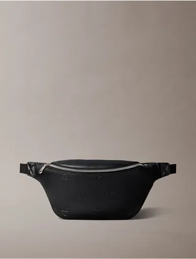 CALVIN KLEIN MEN'S ALLOVER MONOGRAM LOGO SMALL WAISTPACK