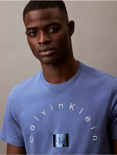 CALVIN KLEIN MEN'S SHINE GRAPHIC CREWNECK T-SHIRT
