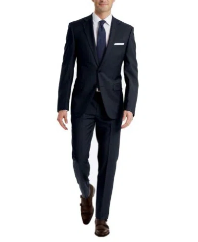 CALVIN KLEIN CALVIN KLEIN MEN'S SLIM FIT SUIT SEPARATES, SOLID NAVY, 40 LONG