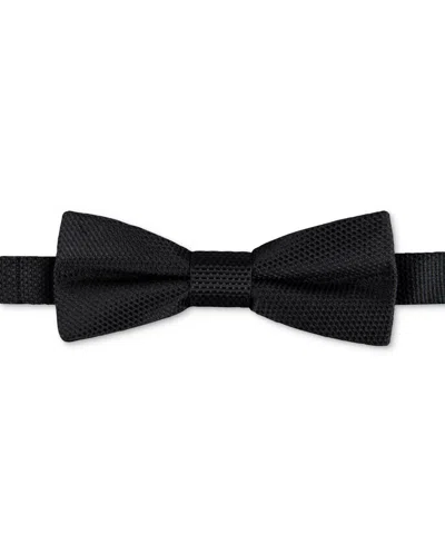 CALVIN KLEIN MEN'S TEXTURED SOLID BOW TIE