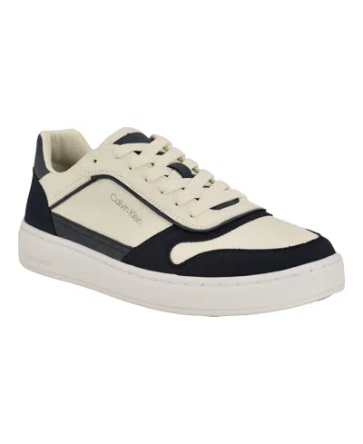 CALVIN KLEIN MEN'S WACLON LACE-UP CASUAL SNEAKERS