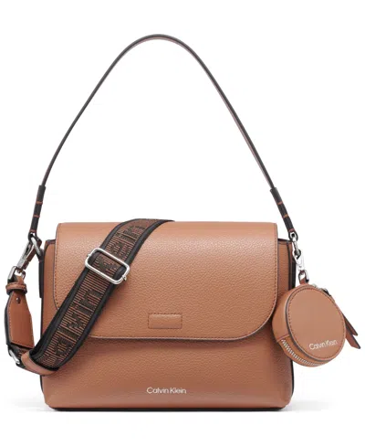 CALVIN KLEIN MILLIE CONVERTIBLE SHOULDER BAG