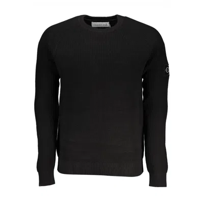 CALVIN KLEIN CALVIN KLEIN SLEEK ORGANIC COTTON CREW NECK MEN'S SWEATER