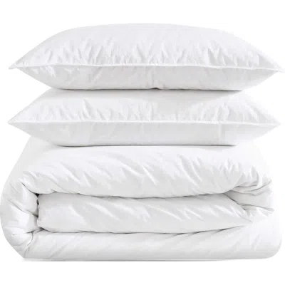 CALVIN KLEIN CALVIN KLEIN WASHED PERCALE COMFORTER & SHAM SET