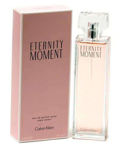 CALVIN KLEIN CALVIN KLEIN WOMEN'S ETERNITY MOMENT 3.4OZ EAU DE PARFUM SPRAY