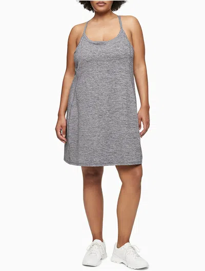 CALVIN KLEIN WOMEN'S PERFORMANCE PLUS STRAPPY TANK DRESS