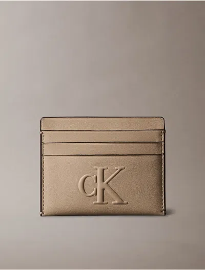 CALVIN KLEIN WOMEN'S SCULPTED IMPRESSION CARD CASE