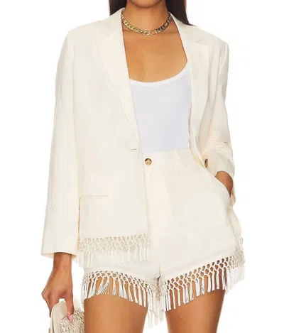 CAMI NYC CHITRA JACKET IN MACADAMIA