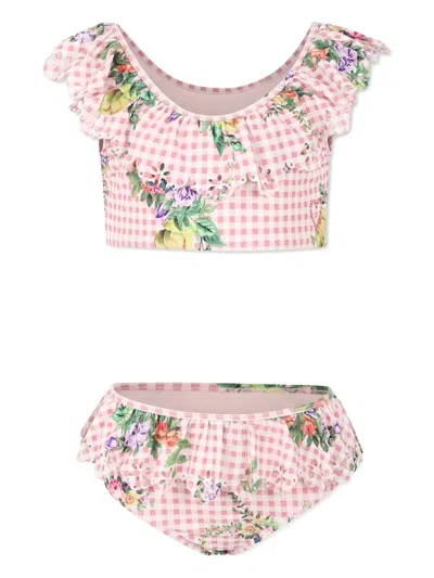 CAMILLA CHECK-PATTERN BIKINI