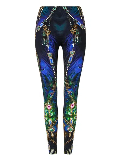 CAMILLA DOMINICAN DECADENCE JEWEL PRINT LEGGINGS