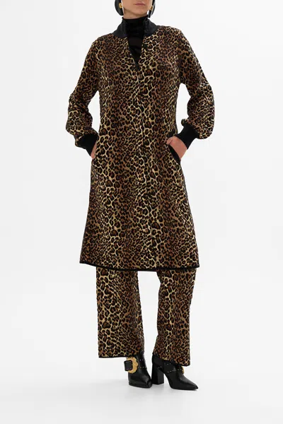 CAMILLA A-LINE COAT AMSTERGLAM