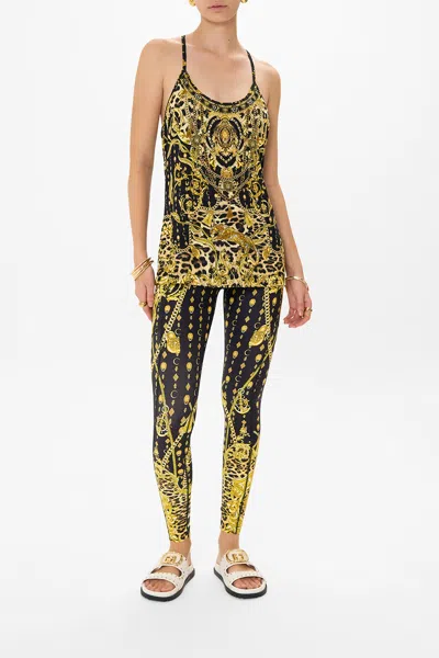 CAMILLA ACTIVE NEAT FIT TANK TOP WITH O RING NOUVEAU NATURE