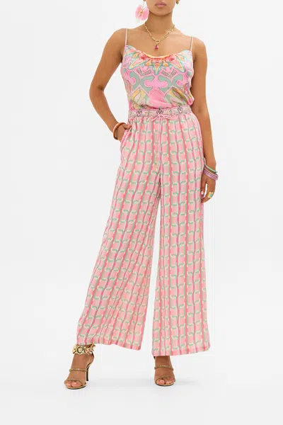 CAMILLA BIAS CAMI TEA WITH TUSCHINSKI