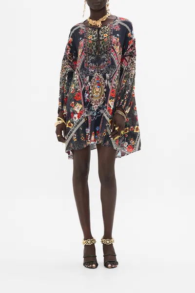 CAMILLA BLOUSON SLEEVE DRESS WITH LACE TRIM VOLENDAM DOLLS