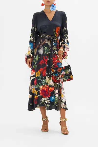 CAMILLA BLOUSON SLEEVE TRAPEZE DRESS A STILL LIFE
