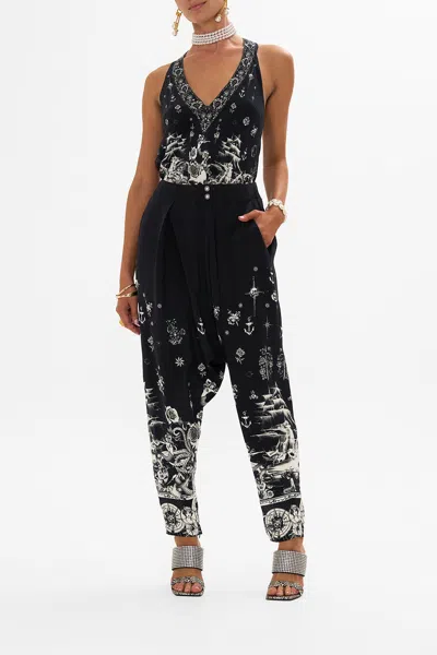 CAMILLA CROSSOVER WAIST PANT WITH TAPERED LEG TALES OF TATTOO