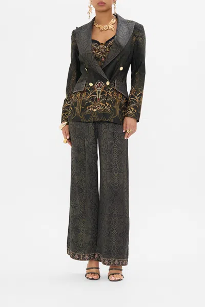 CAMILLA DOUBLE BREASTED SUIT JACKET NOUVEAU NOIR