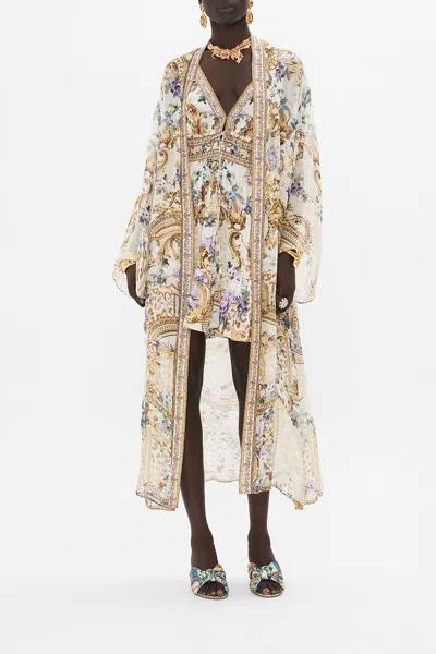 CAMILLA FLARE SLEEVE LONG ROBE PALAZZO PLAY DATE