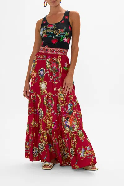 CAMILLA JERSEY SCOOP NECK TANK TOP JUST ONE BITE SNOW WHITE